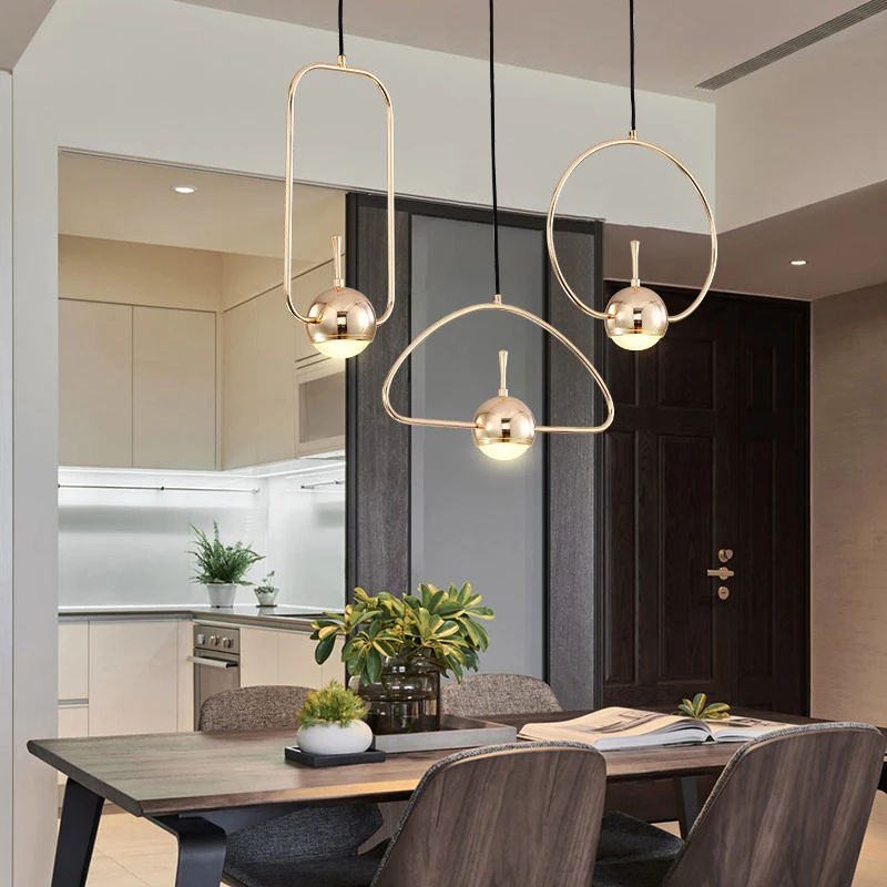 Nordic Simple Pendant Lights LED Personality Light Luxury suspension luminaire Bedroom Bedside Aisle Bar Iron Deco Hanging Lamp
Nordic Simple Pendant Lights LED Personality Light Luxury suspension luminaire Bedroom Bedside Aisle Bar Iron Deco Hanging Lamp