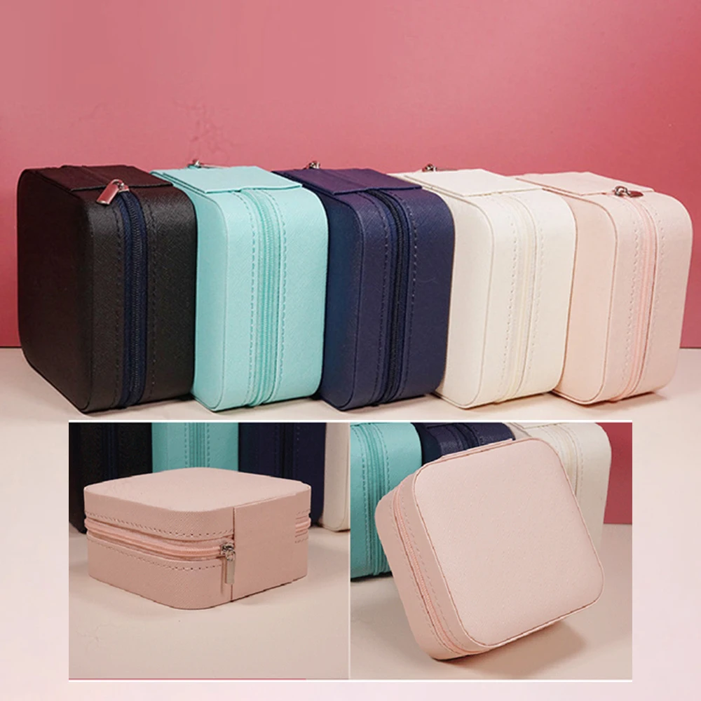 Leather Jewelry Storage Boxes Multi Functional Travel Jewelry Case Necklace Earrings Bracelet Multicolor Jewelry Display Stand
Leather Jewelry Storage Boxes Multi Functional Travel Jewelry Case Necklace Earrings Bracelet Multicolor Jewelry Display Stand
