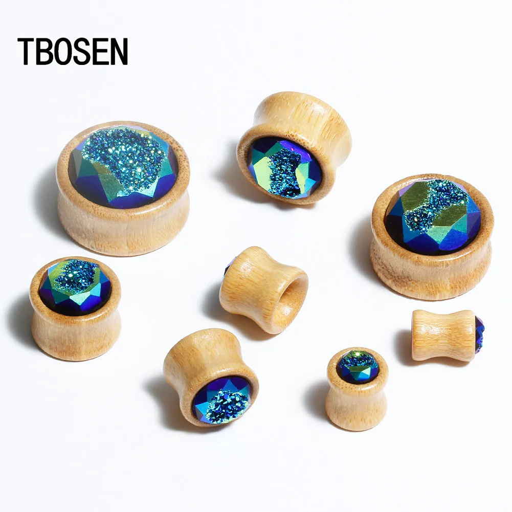 TBOSEN New Bamboo Ear Expansion Piercing Earrings Strechers Body Jewlery Fashion Gift For Unisex Person 8-25mm
TBOSEN New Bamboo Ear Expansion Piercing Earrings Strechers Body Jewlery Fashion Gift For Unisex Person 8-25mm