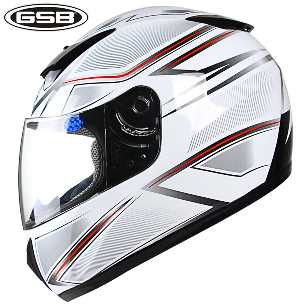 GSB Full Face Casco Moto Double Lens Helmet Motorcycle Flip Up Road Motocross Warm With Dual Top Vents Casco Motocross Winter
GSB Full Face Casco Moto Double Lens Helmet Motorcycle Flip Up Road Motocross Warm With Dual Top Vents Casco Motocross Winter