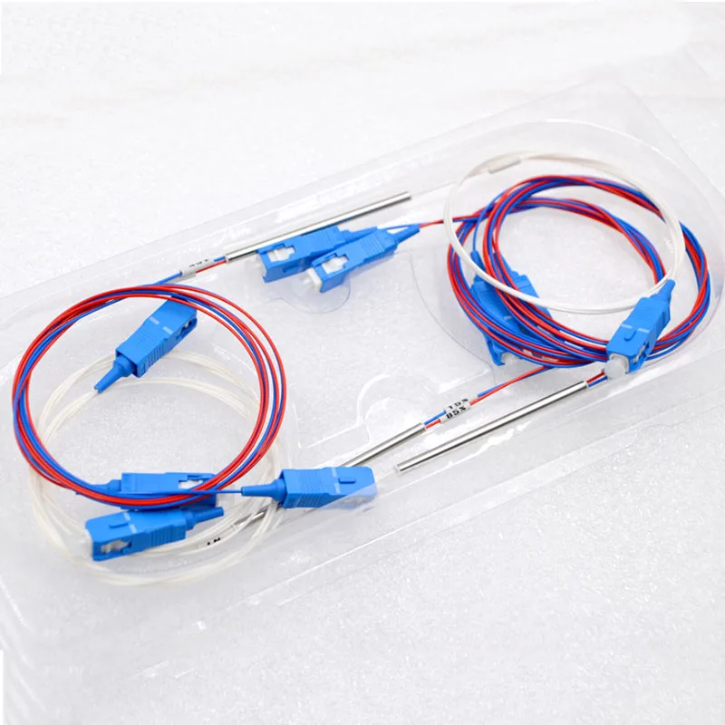 10PCS New Hot 1:2 Taper type SC/UPC Optic Fiber Splitter Spectral ratio30:70 ,40:60 Mini Steel Tube Bundle Connector Wholesal
10PCS New Hot 1:2 Taper type SC/UPC Optic Fiber Splitter Spectral ratio30:70 ,40:60 Mini Steel Tube Bundle Connector Wholesal