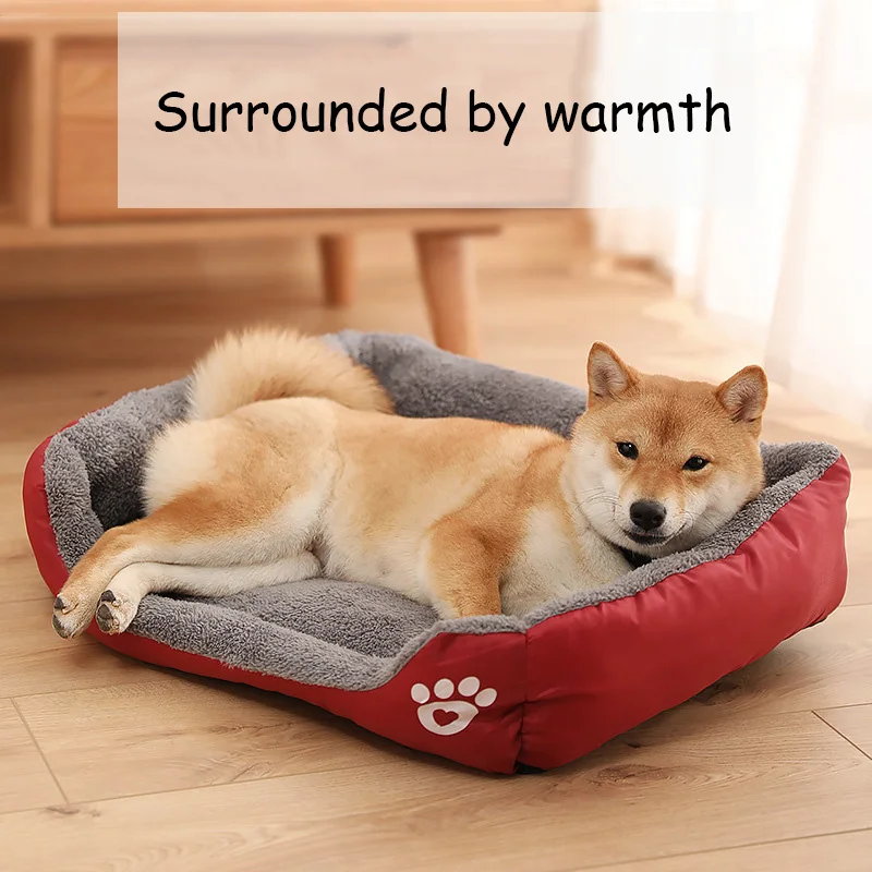Large Pet Cat Dog Bed Warm Cozy Dog House Soft Fleece Nest Dog Baskets Mat Autumn Winter Waterproof Kennel Pet Nest
Large Pet Cat Dog Bed Warm Cozy Dog House Soft Fleece Nest Dog Baskets Mat Autumn Winter Waterproof Kennel Pet Nest