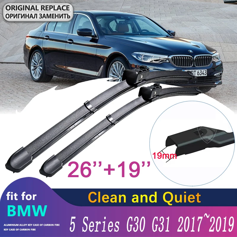 Car Wiper Blades for BMW 5 Series G30 G31 2017 2018 2019 520i 523i 528i 530i 535i 550i M5 518d 520d 525d 530d 535d M550d xDrive
Car Wiper Blades for BMW 5 Series G30 G31 2017 2018 2019 520i 523i 528i 530i 535i 550i M5 518d 520d 525d 530d 535d M550d xDrive