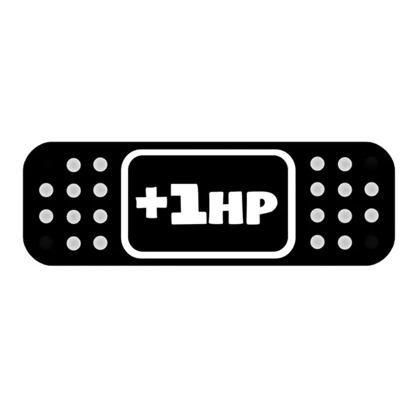 Car Sticker PVC Car Stickers Cartoon +1HP BAND AID JDM Decal Motorcycle Waterproof Accessories15CM
Car Sticker PVC Car Stickers Cartoon +1HP BAND AID JDM Decal Motorcycle Waterproof Accessories15CM