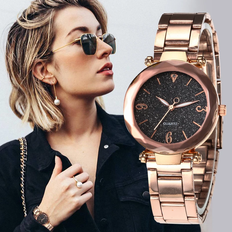 2020 Personality Romantic Women Watches Best Sell Star Sky Dial Clock Luxury Rose Gold Bracelet Wrist Ladies Watches Reloj Mujer
2020 Personality Romantic Women Watches Best Sell Star Sky Dial Clock Luxury Rose Gold Bracelet Wrist Ladies Watches Reloj Mujer
