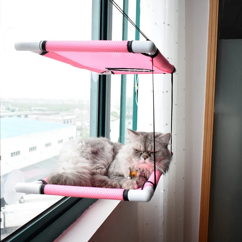 Cute Cat Double-layer Detachable Hanging Bed Comfortable Sun Seat Window Installation Pet Hammock Soft Pet Shelf Bed Supplies
Cute Cat Double-layer Detachable Hanging Bed Comfortable Sun Seat Window Installation Pet Hammock Soft Pet Shelf Bed Supplies