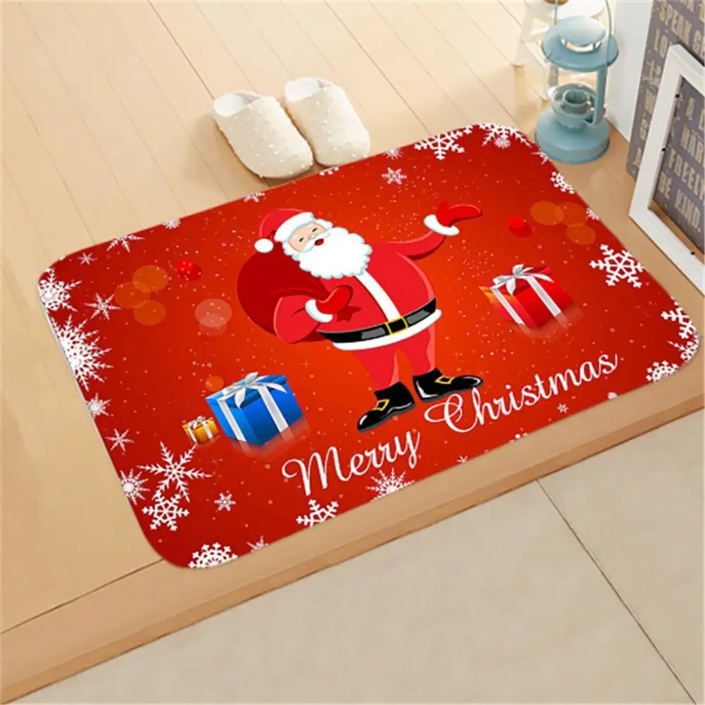 Floor Mat Christmas Theme Pattern Non Slip Flannel Front Door Entrance Mat Home Decor
Floor Mat Christmas Theme Pattern Non Slip Flannel Front Door Entrance Mat Home Decor