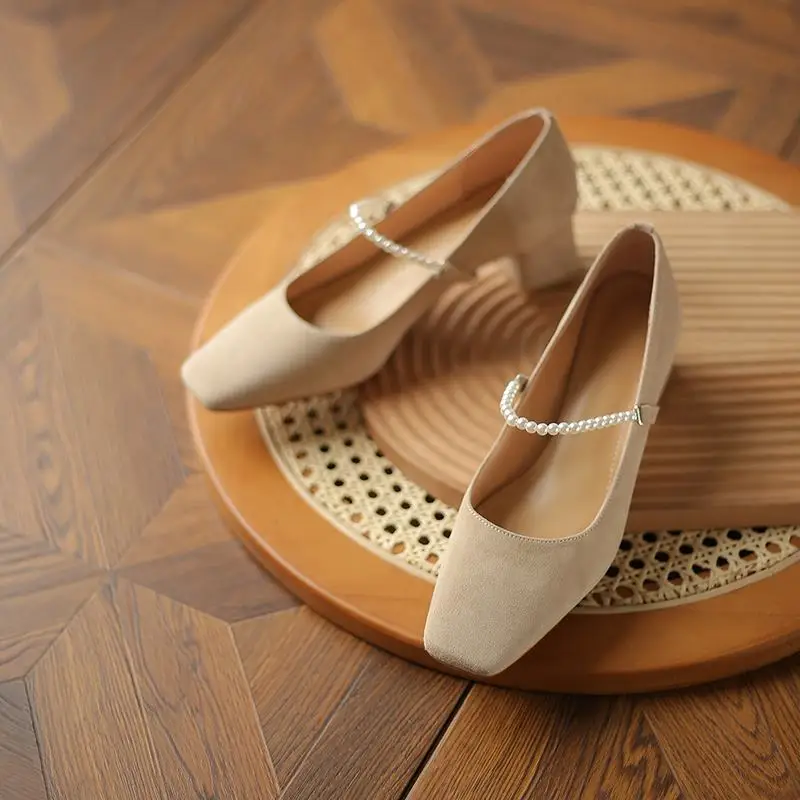 ALLBITEFO string bead buckle sheepskin genuine leather women heels shoes fashion high heels women pumps basic walking shoes
ALLBITEFO string bead buckle sheepskin genuine leather women heels shoes fashion high heels women pumps basic walking shoes