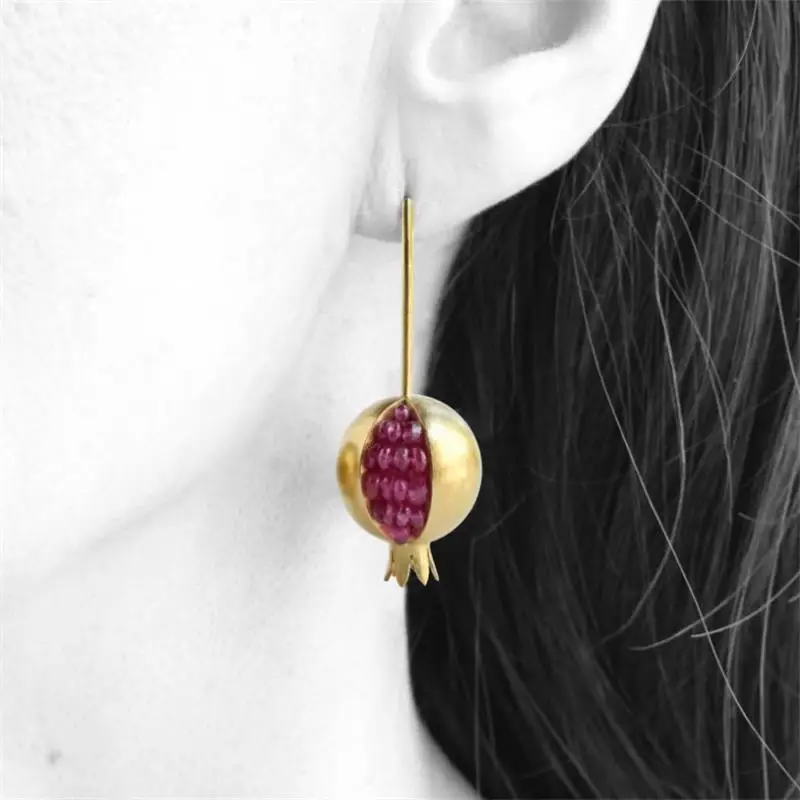 Creative Classic Pomegranate Women Earrings Plating Alloy Two Color Earring Party Accessories
Creative Classic Pomegranate Women Earrings Plating Alloy Two Color Earring Party Accessories