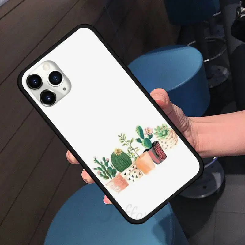 Candy Color Cactus lovely Phone Case For iphone 7 8 12 11 XR XS pro Max Mini plus Soft silicone cover shell funda
Candy Color Cactus lovely Phone Case For iphone 7 8 12 11 XR XS pro Max Mini plus Soft silicone cover shell funda