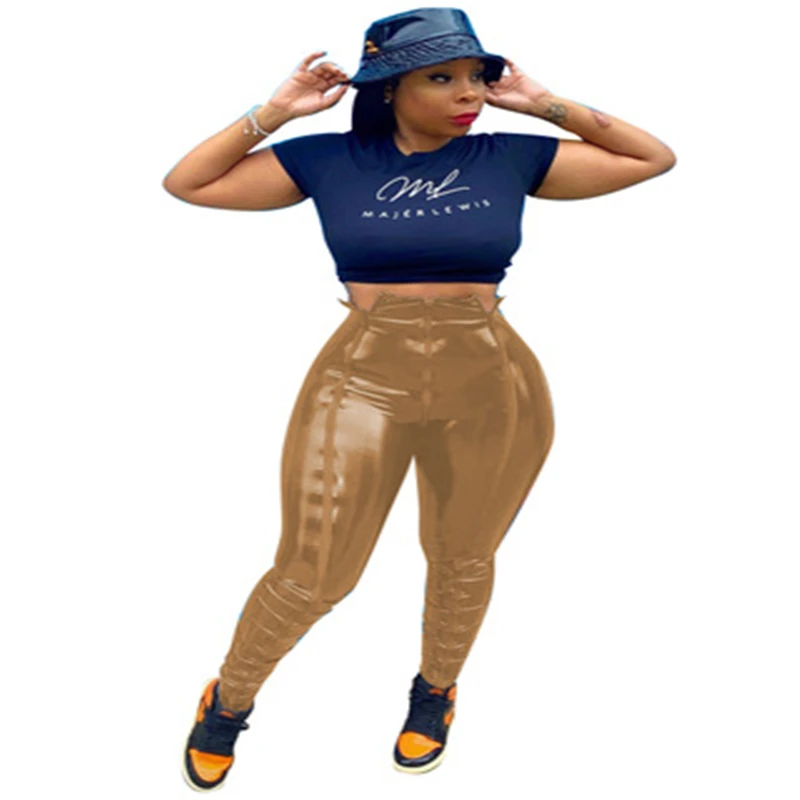 2020 Casual Women Pants PU leather Pants Waist Pencil PU Trousers Draped Streetwear Pants Streetwear Party Night Clothes
2020 Casual Women Pants PU leather Pants Waist Pencil PU Trousers Draped Streetwear Pants Streetwear Party Night Clothes