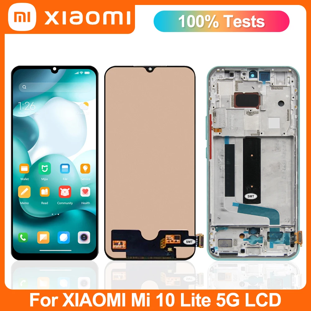 TFT для Xiaomi MI 10 Lite 5G ЖК-дисплей сенсорный экран Замена для MI10 Lite 5G Mi10lite M2002J9G запасные части
TFT для Xiaomi MI 10 Lite 5G ЖК-дисплей сенсорный экран Замена для MI10 Lite 5G Mi10lite M2002J9G запасные части