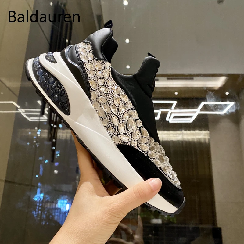 Женские кроссовки Baldauren, бесплатная доставка, роскошная брендовая мягкая спортивная обувь стразы из натуральной кожи со звездами для прогу...
Женские кроссовки Baldauren, бесплатная доставка, роскошная брендовая мягкая спортивная обувь стразы из натуральной кожи со звездами для прогу...