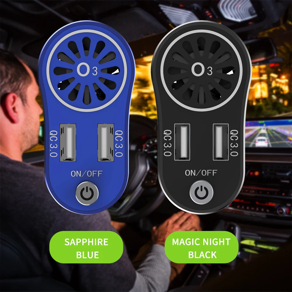 Car Freshener Multifunctional car charger Car safety hammer Anion Oxygen Bar Ozone Ionizer Phone Charger All-in-one auto parts
Car Freshener Multifunctional car charger Car safety hammer Anion Oxygen Bar Ozone Ionizer Phone Charger All-in-one auto parts
