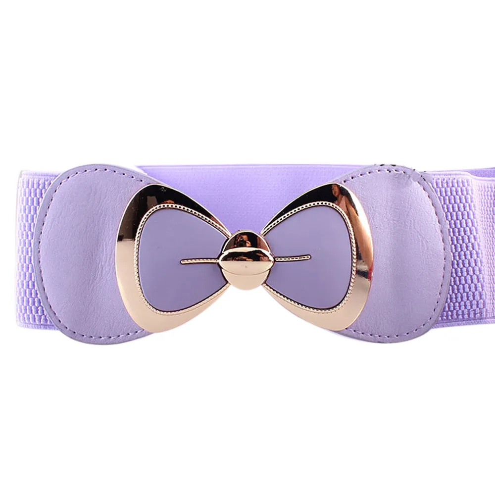 Luxury Designer Belts For Jeans Women Fashion Bowknot Buckle Waistband Wide Elastic Stretch Waist Belt Fashion Students New
Luxury Designer Belts For Jeans Women Fashion Bowknot Buckle Waistband Wide Elastic Stretch Waist Belt Fashion Students New