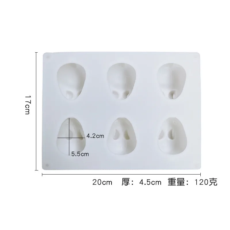 6 Cavity 3D Rabbit Mousse Cake Baking Pan Easter Day Bunny Silicone Mold for French Dessert Soap Cupcake Jelly Ice Cube Tray
6 Cavity 3D Rabbit Mousse Cake Baking Pan Easter Day Bunny Silicone Mold for French Dessert Soap Cupcake Jelly Ice Cube Tray