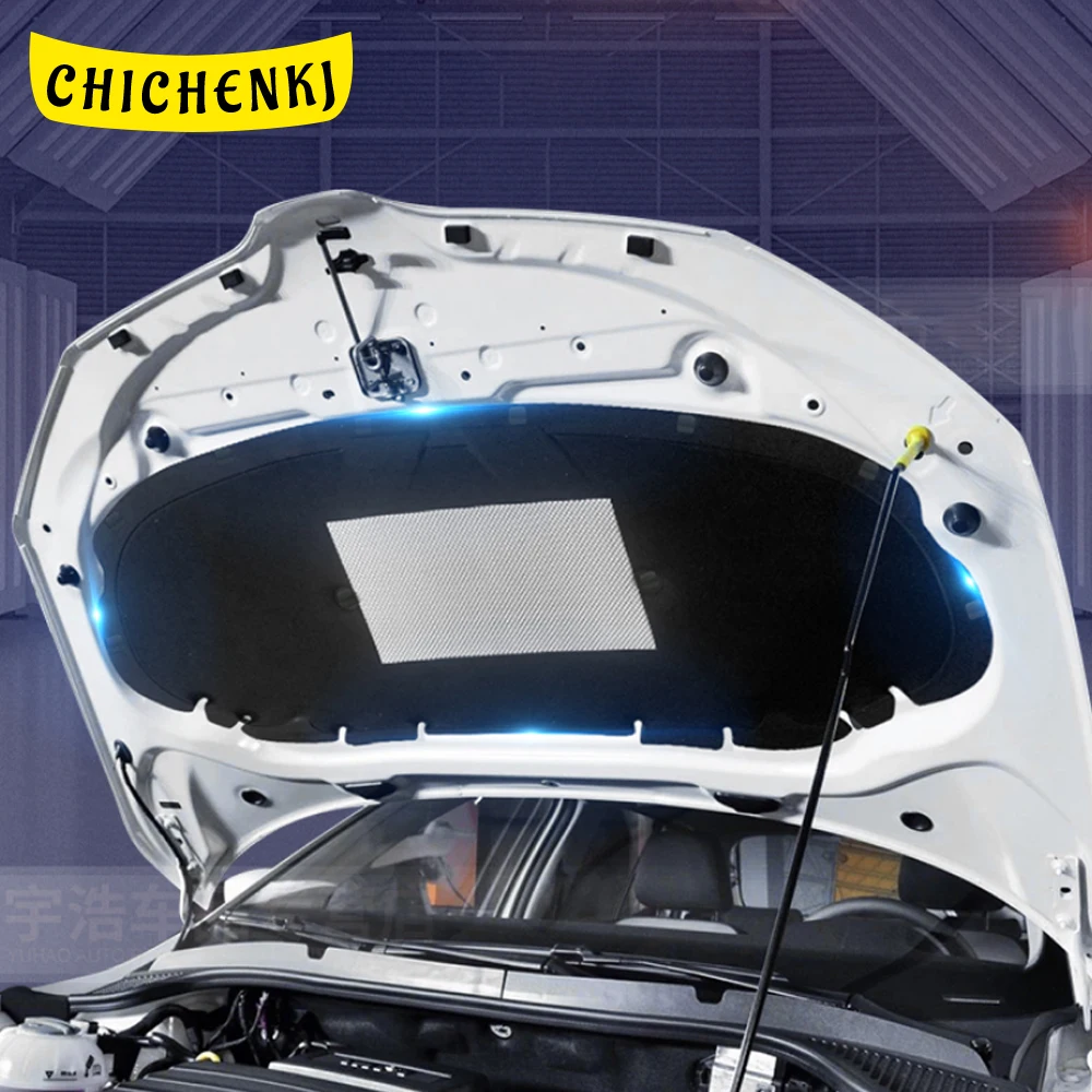 For Skoda Fabia MK3 2015-2019 Car Heat Sound Insulation Cotton Front Hood Engine Firewall Mat Pad Cover Noise Deadener 
For Skoda Fabia MK3 2015-2019 Car Heat Sound Insulation Cotton Front Hood Engine Firewall Mat Pad Cover Noise Deadener