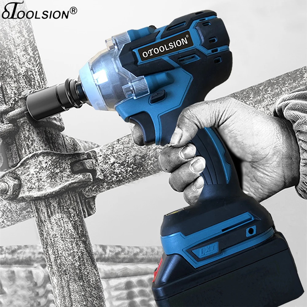 Электрический гаечный ключ OTOOLSION бесщеточный шуруповерт 21 в беспроводной для