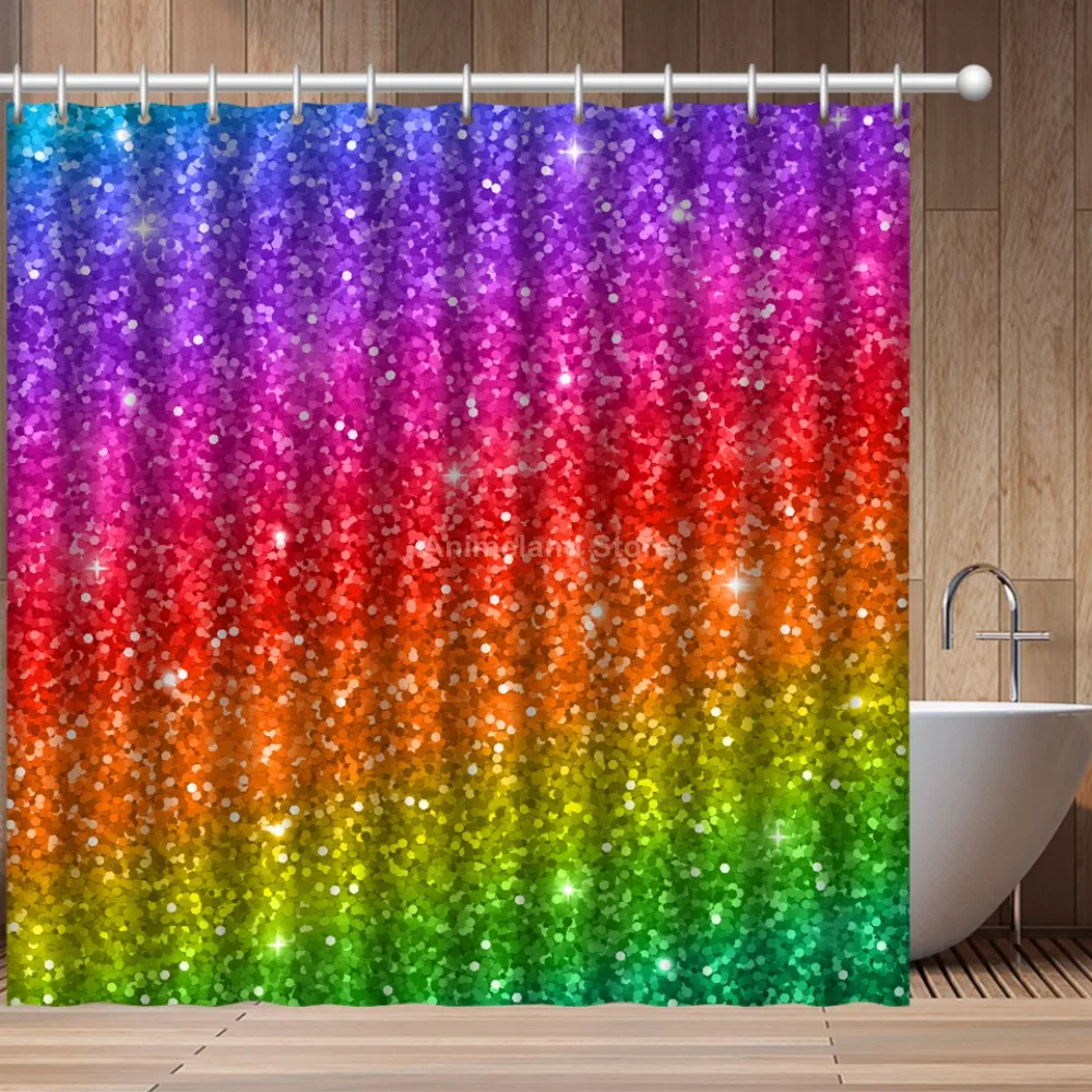 BlingBling Shiny Rainbow Fantasy 3D Print Shower Curtain Bathroom Set With Waterproof Hook Bath Curtain Cartoon Kids African Fun
BlingBling Shiny Rainbow Fantasy 3D Print Shower Curtain Bathroom Set With Waterproof Hook Bath Curtain Cartoon Kids African Fun