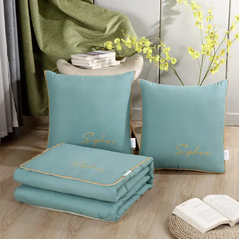 Pure Color Simple Furniture Sofa Cushion, Short Nap Blanket Two-In-One, Seat Car Waistrest, Office Nap Quilt
Pure Color Simple Furniture Sofa Cushion, Short Nap Blanket Two-In-One, Seat Car Waistrest, Office Nap Quilt