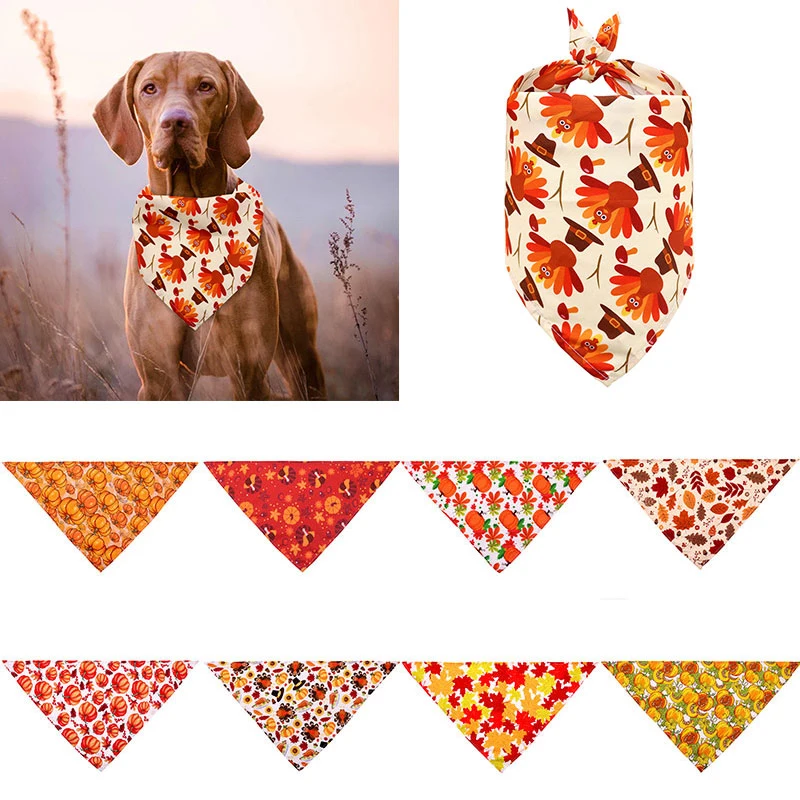 1PC Pet Saliva Towel Pet Supplies Small Dog Cat Puppy Bandanas Dog Accessories Maple Leaves Pumpkins Turkey Hats Dogs Scarf
1PC Pet Saliva Towel Pet Supplies Small Dog Cat Puppy Bandanas Dog Accessories Maple Leaves Pumpkins Turkey Hats Dogs Scarf