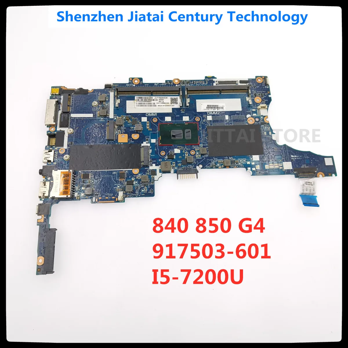 917503-601 917503-001 6050A2854301-MB-A01 For HP EliteBook 840 850 G4 Laptop motherboard W/ SR342 I5-7200U CPU 100% full Tested |