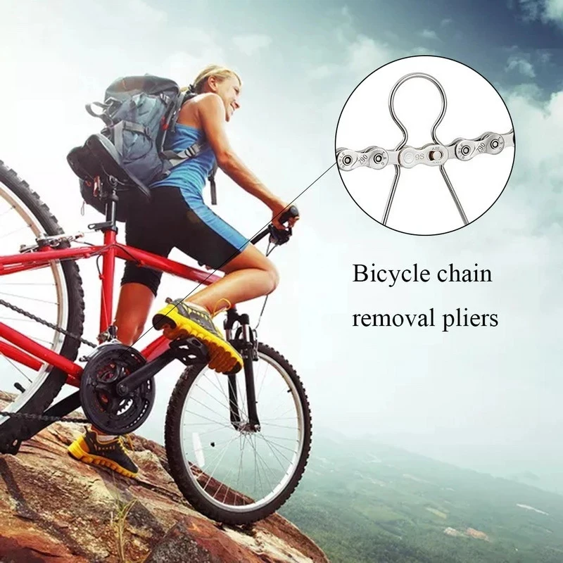 Bicycle Metal Chain Disassembly Tool Pliers MTB Road Bike Chain Hooks Connecting Repair Tools Bicycle Hand Tools Accessories
Bicycle Metal Chain Disassembly Tool Pliers MTB Road Bike Chain Hooks Connecting Repair Tools Bicycle Hand Tools Accessories