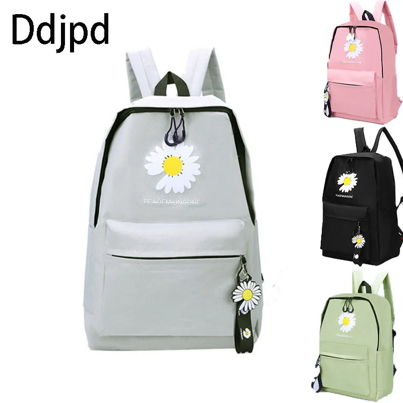 Модный холщовый рюкзак Ddjpd для женщин, сумка на плечо с защитой от кражи, нейлоновый школьный ранец для студентов
Модный холщовый рюкзак Ddjpd для женщин, сумка на плечо с защитой от кражи, нейлоновый школьный ранец для студентов