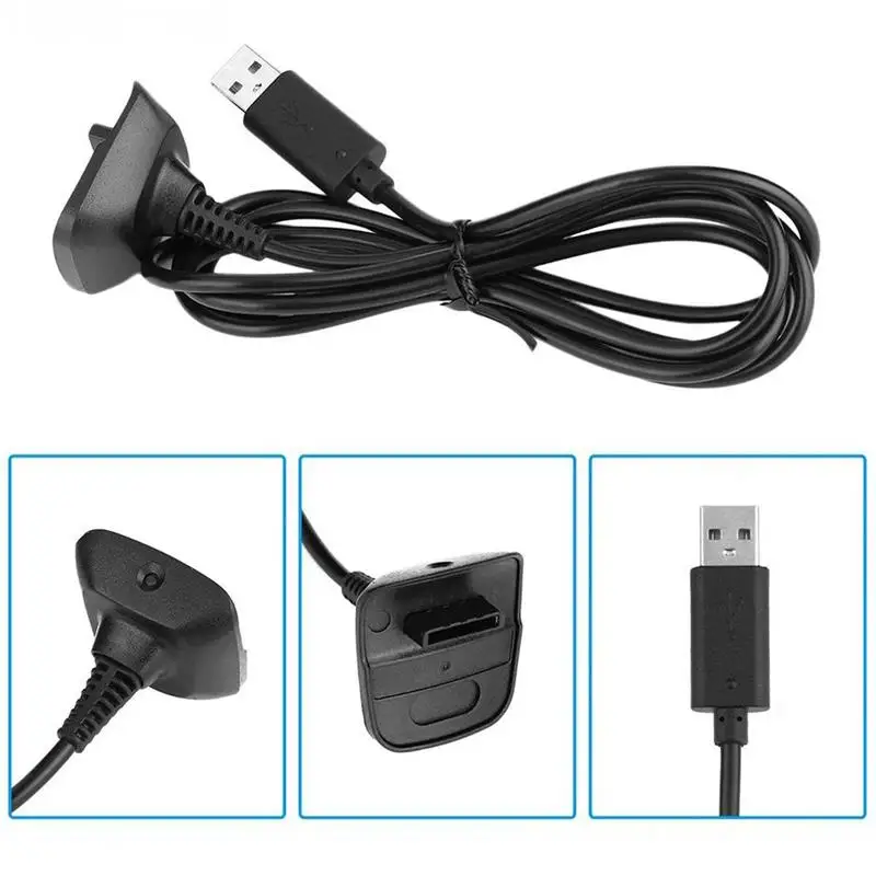 USB Charging Cable For XBox X360 Wireless Game Controller Wireless Controller Long Portable USB Charging Cord
USB Charging Cable For XBox X360 Wireless Game Controller Wireless Controller Long Portable USB Charging Cord