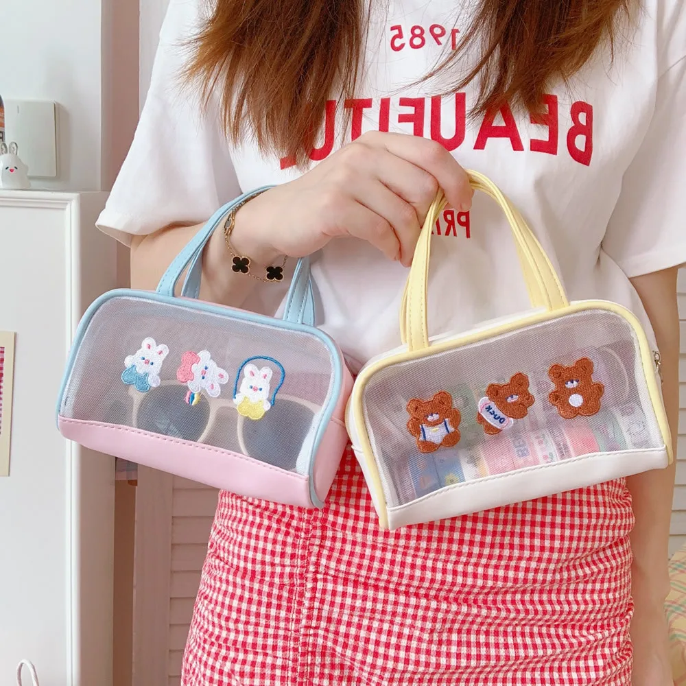 2022 Студенческая сумка Kawaii Bear, сумка для хранения для девочек, макияж, многофункциональная сумка для карандашей, подарок, школьные канцелярс...
2022 Студенческая сумка Kawaii Bear, сумка для хранения для девочек, макияж, многофункциональная сумка для карандашей, подарок, школьные канцелярс...
