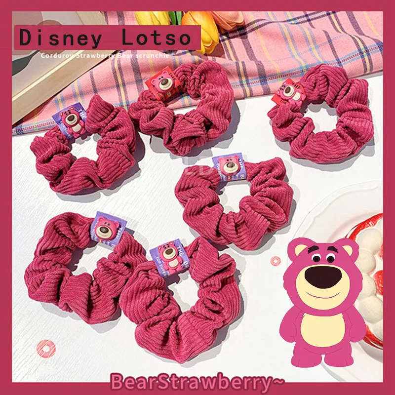 Новинка высококачественные мягкие резинки для волос Disney Lotso с милыми рисунками