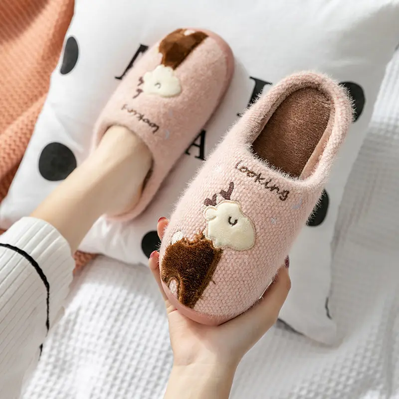 Winter House Fur Slippers Women Warm Cotton Shoes Cute Cartoon Hedgehog Unicorn Indoor Bedroom Non-slip Ladies Furry Slides
Winter House Fur Slippers Women Warm Cotton Shoes Cute Cartoon Hedgehog Unicorn Indoor Bedroom Non-slip Ladies Furry Slides