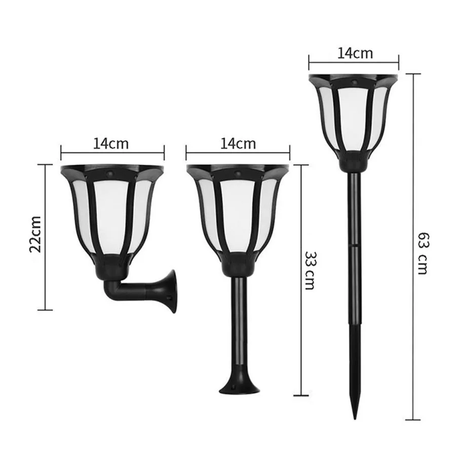 Solar Flame Flickering Torch Light Outdoor Waterproof Dancing Flame Lights Garden Patio Lawn Pathway Solar Tiki Torche Lamp
Solar Flame Flickering Torch Light Outdoor Waterproof Dancing Flame Lights Garden Patio Lawn Pathway Solar Tiki Torche Lamp
