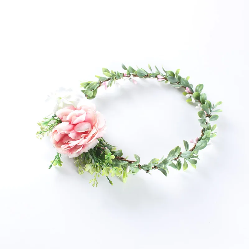 2021 Europe and America New Bohemian Seaside Holiday Wig Wreath Wind Peony Flower Head Flower Hair Accessories Flower Crown
2021 Europe and America New Bohemian Seaside Holiday Wig Wreath Wind Peony Flower Head Flower Hair Accessories Flower Crown
