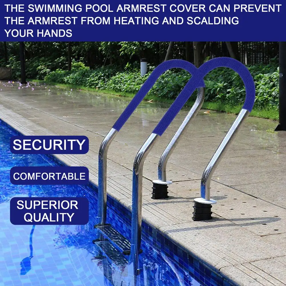 122/183/244 cm Swimming Pool Hand Rail Cover Blue Grip For Pool Handrails Pool Handrail Cover Keep The Handrail Away From Hot
122/183/244 cm Swimming Pool Hand Rail Cover Blue Grip For Pool Handrails Pool Handrail Cover Keep The Handrail Away From Hot