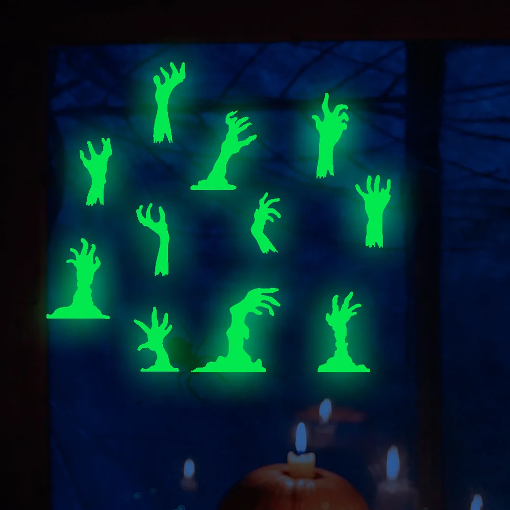 Halloween Glowing Wall Stickers Glow In The Dark Luminous Stickers Halloween Party Decoration Background
Halloween Glowing Wall Stickers Glow In The Dark Luminous Stickers Halloween Party Decoration Background