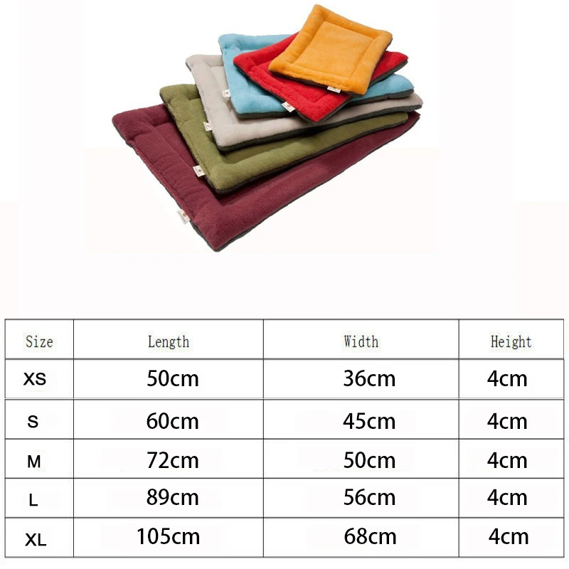 Dog Bed Mat Warm Soft Fleece Washable House Sleeping Cushions For Small Medium Dogs Cats Pet Sofa Floor Mats Blanket Products
Dog Bed Mat Warm Soft Fleece Washable House Sleeping Cushions For Small Medium Dogs Cats Pet Sofa Floor Mats Blanket Products
