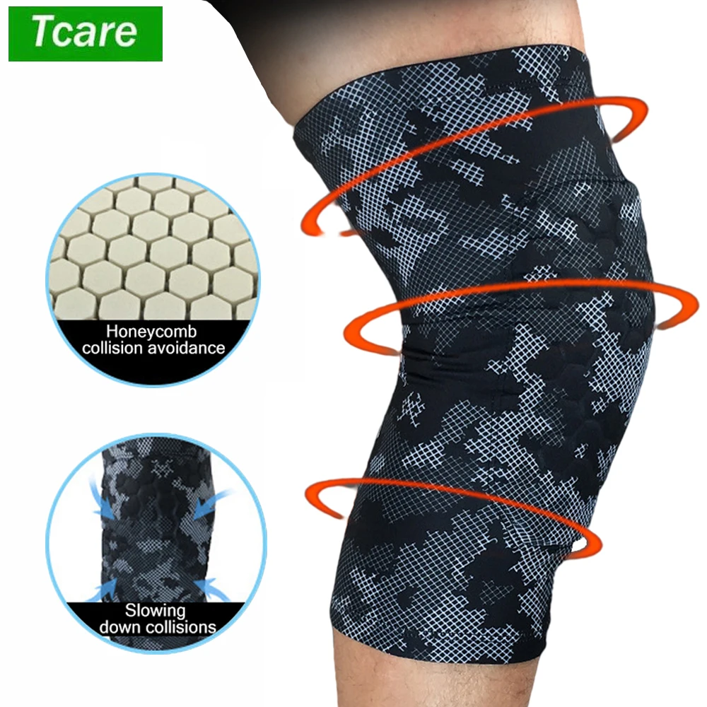 Tcare Anti-Slip Honeycomb Knee Pads Protector Long Compression Leg Sleeve Men Women Adult Volleyball Baseball Football Wrestling
Tcare Anti-Slip Honeycomb Knee Pads Protector Long Compression Leg Sleeve Men Women Adult Volleyball Baseball Football Wrestling