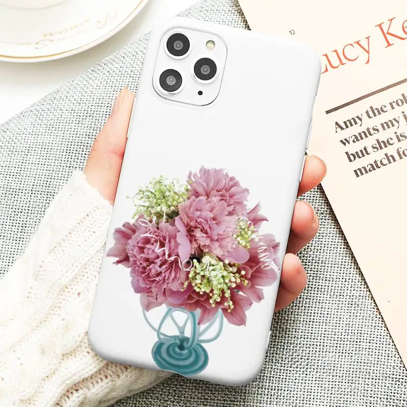 Pink Flower Peony On The Vase Phone Case for iPhone 11 Pro Max XR XS X Soft Candy Cover for iPhone 6 6S 7 8 Plus Cases
Pink Flower Peony On The Vase Phone Case for iPhone 11 Pro Max XR XS X Soft Candy Cover for iPhone 6 6S 7 8 Plus Cases