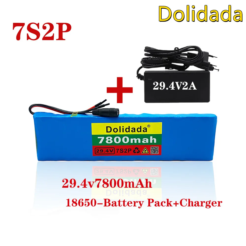 2021 NEW 7s2p battery pack 29.4V 7800mah Li ion battery with 20A balance BMS electric bicycle scooter with charger for sale
2021 NEW 7s2p battery pack 29.4V 7800mah Li ion battery with 20A balance BMS electric bicycle scooter with charger for sale