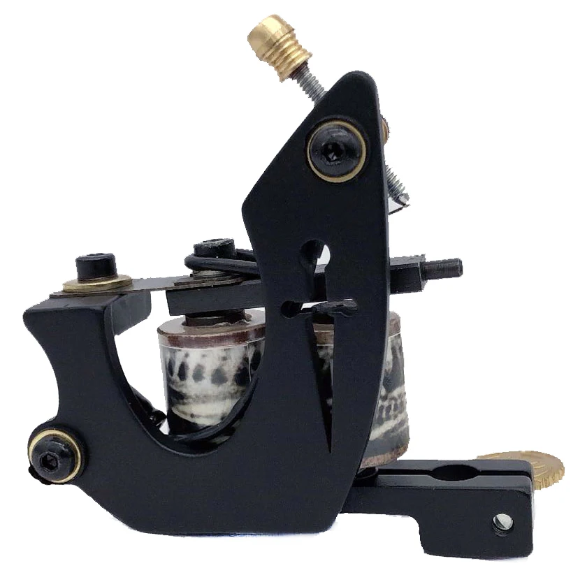 10 Wraps Wire Cutting Coils Tattoo Machine Professional For Tattoo Liner And Shader Black Color Iron For Tattoo Supplies
10 Wraps Wire Cutting Coils Tattoo Machine Professional For Tattoo Liner And Shader Black Color Iron For Tattoo Supplies