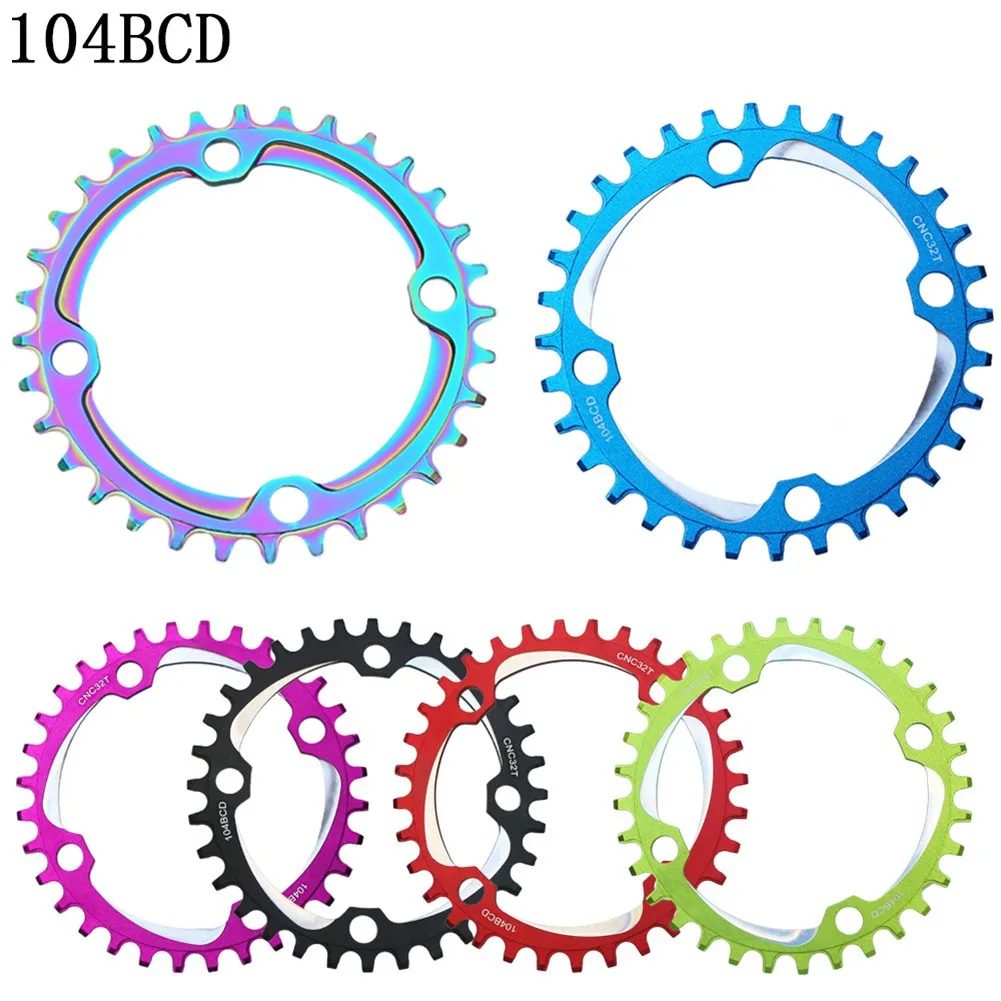 32T Bicycle Positive Negative Gear Plate Aluminum Alloy Sturdy Durable CNC Engraving And Milling Mountain/road Bike Gear Plate
32T Bicycle Positive Negative Gear Plate Aluminum Alloy Sturdy Durable CNC Engraving And Milling Mountain/road Bike Gear Plate