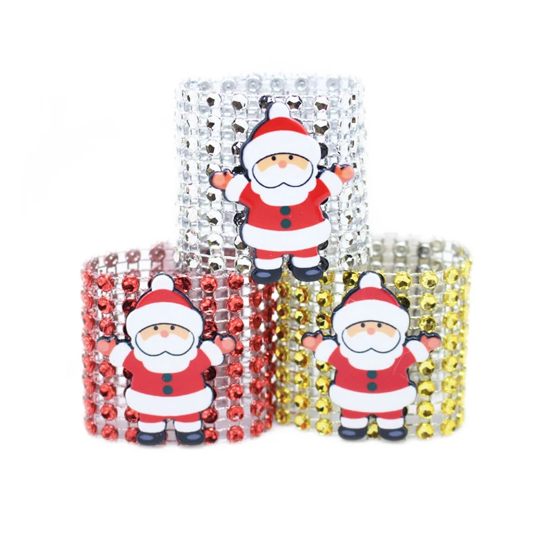 10 шт., кольца для салфеток в виде Деда Мороза
10 шт., кольца для салфеток в виде Деда Мороза