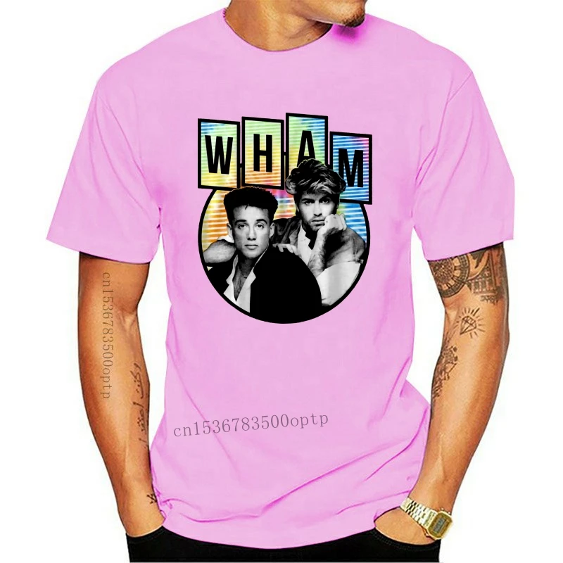 Новая женская футболка Wham George Michael в стиле ретро 80-х Поп-музыка концерт Тур Merch 
Новая женская футболка Wham George Michael в стиле ретро 80-х Поп-музыка концерт Тур Merch