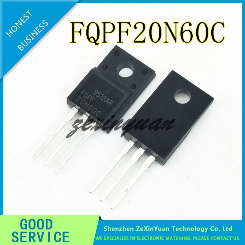 20 шт. 50 FQPF20N60 TO220 20N60 20N60C FQPF2060C FQPF20N60C TO-220 Новинка | Электроника