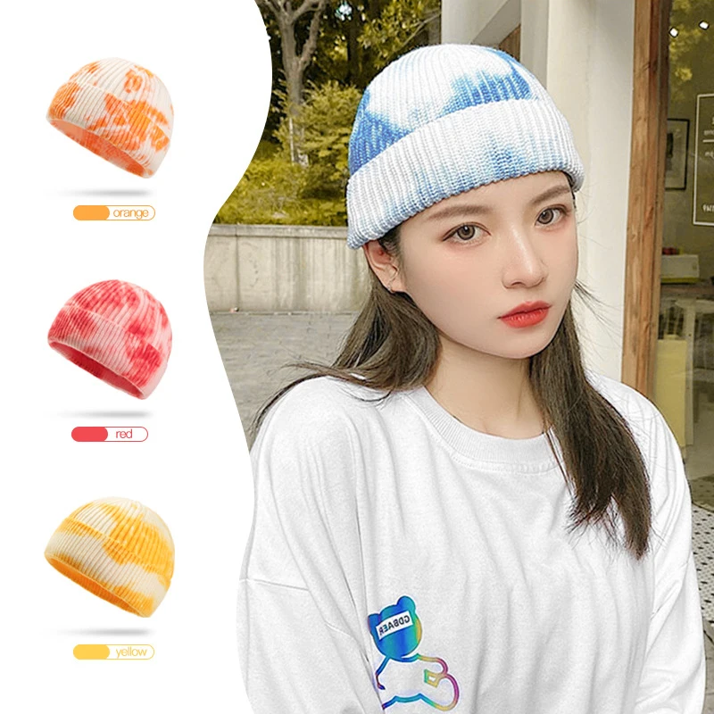 Korean Version of Wild Melon Leather Hat Tie-dye Woolen Cap Female Ins Japanese Wild Knitted Hat Autumn Gradient Toe Cap Hat
Korean Version of Wild Melon Leather Hat Tie-dye Woolen Cap Female Ins Japanese Wild Knitted Hat Autumn Gradient Toe Cap Hat