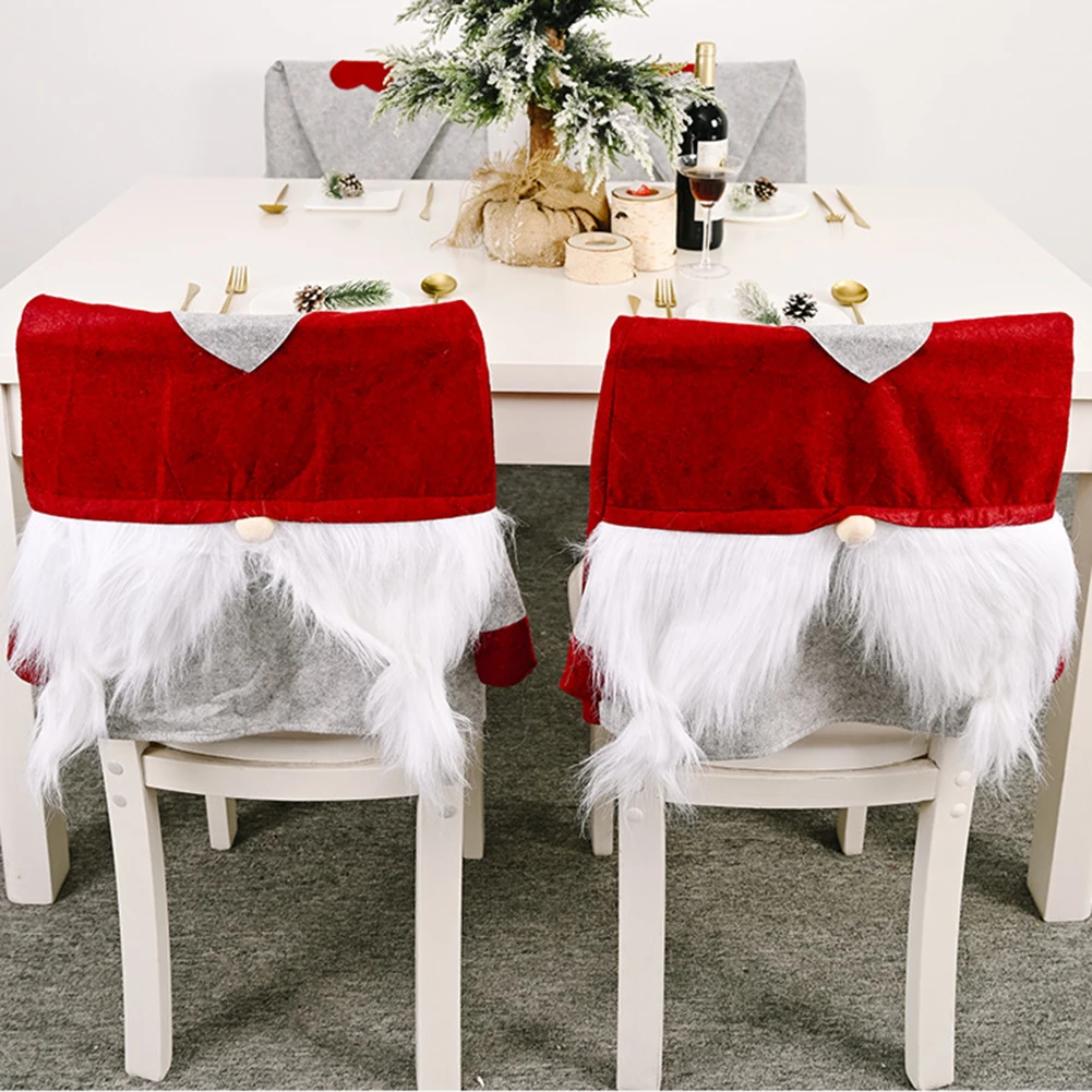 Christmas Chair Cover Faceless Gnome Hat Chair Cushion Holiday Party Decoration Dining Kitchen Seat Ornaments
Christmas Chair Cover Faceless Gnome Hat Chair Cushion Holiday Party Decoration Dining Kitchen Seat Ornaments