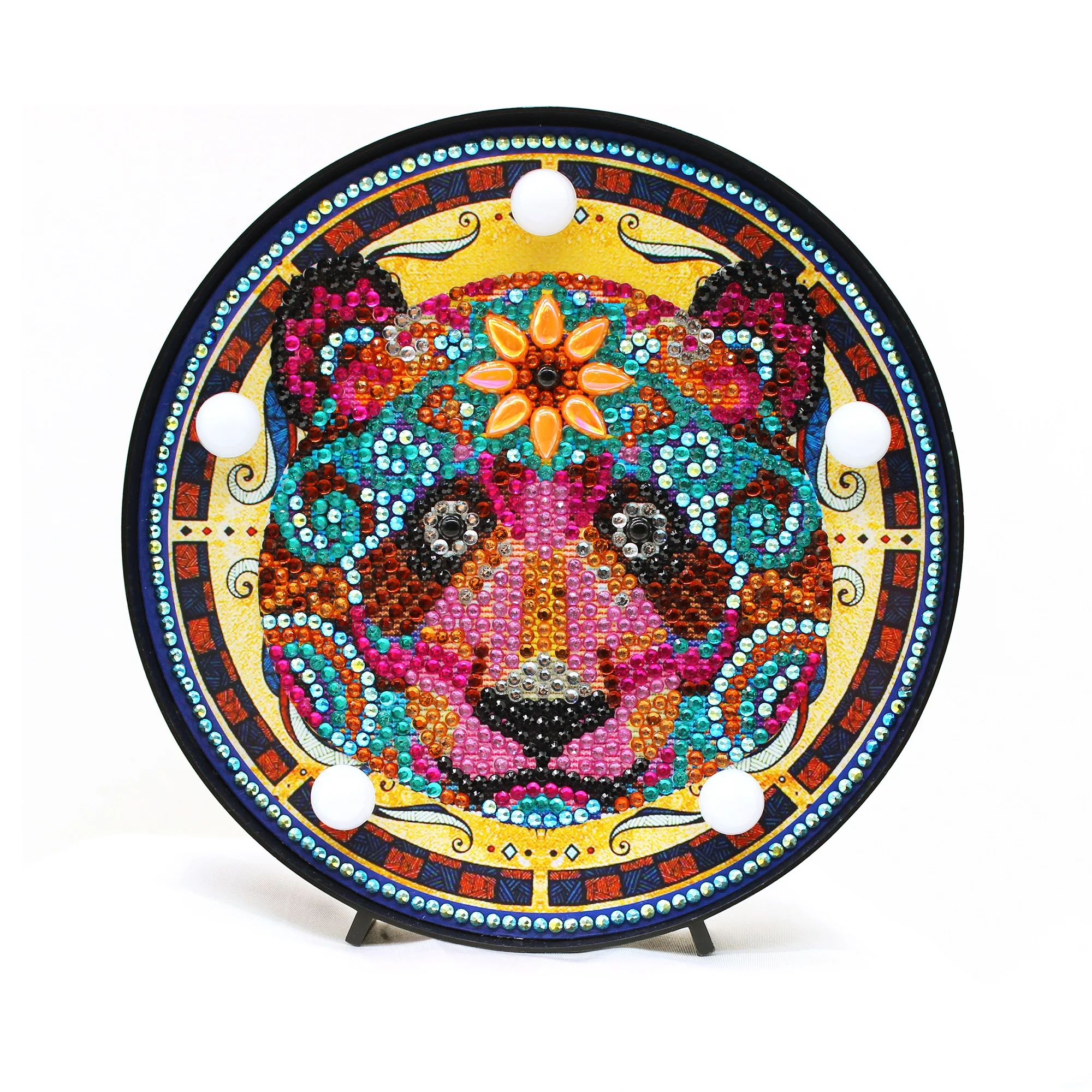 3D Desk Lamp Cartoon Bear Custom Diamond Painting Table Night Light Round Circle LED Lamp Home Office Decoration Gifts
3D Desk Lamp Cartoon Bear Custom Diamond Painting Table Night Light Round Circle LED Lamp Home Office Decoration Gifts