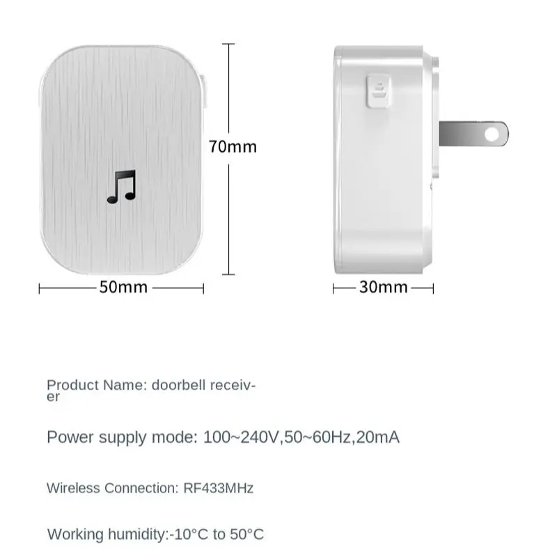 Hope Year WiFi Smart Home Wireless Video Doorbell Intercom 1080P HD Door Bell Camera Security Outdoor Mini Monitor iOS Androd
Hope Year WiFi Smart Home Wireless Video Doorbell Intercom 1080P HD Door Bell Camera Security Outdoor Mini Monitor iOS Androd