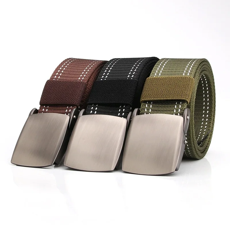 new style men MilitaryTactical Belts High qualityMetal Buckle outdoor tactical sports belt casual ladies nylon canvas Waist Belt
new style men MilitaryTactical Belts High qualityMetal Buckle outdoor tactical sports belt casual ladies nylon canvas Waist Belt